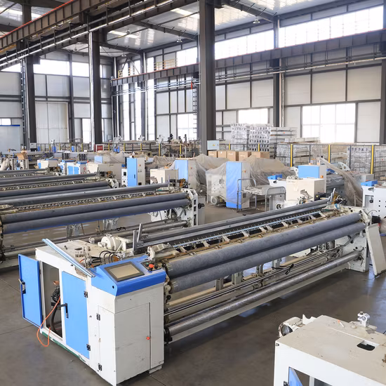 Leno Gauze Fabric Weaving Machine Servo Motor Air Jet Loom