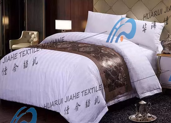 無地/カム/ドビー脱毛綿織機 スマートエアジェット織機/小型エアジェット織機 経糸1.5本 1反ロールの経済モデル ポリエステルシーツ生地